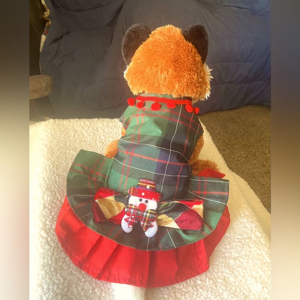 LARGE PET CHRISTMAS DRESS